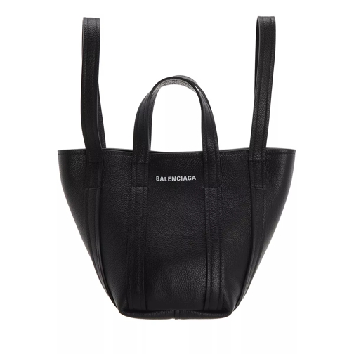 Balenciaga Everyday XS North-South Shoulder Tote Bag Black Draagtas