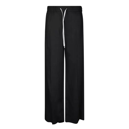 Paul Smith Linen Trousers Black 