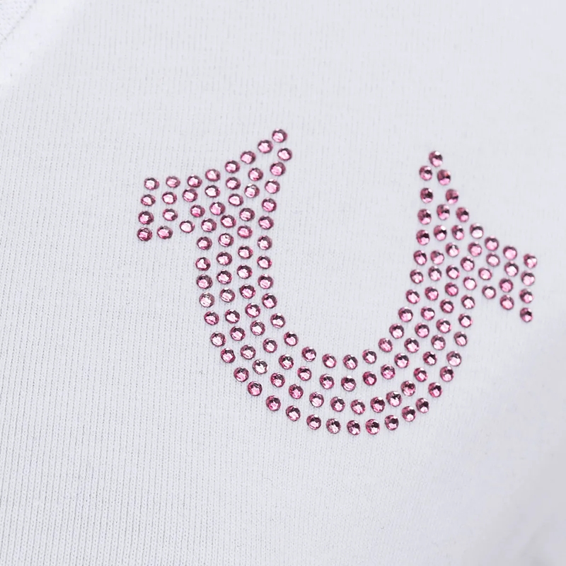 True Religion T-Shirt T-Shirt BUDDHA CRYSTAL weiss(Image 6)