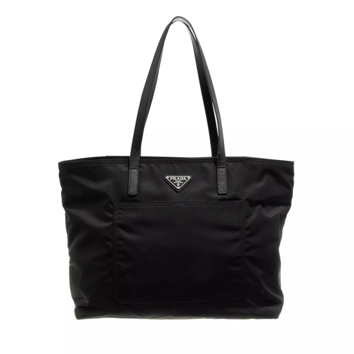 Prada Re-Nylon Tote Bag Black Shopper