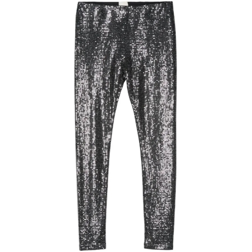 Isabel Marant Leggings Joshua Sequin-Embellished Leggings Silver