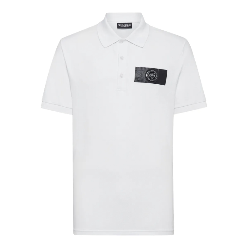 Plein Sport Top Polohemd weiss