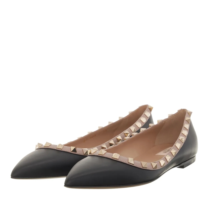 Valentino Garavani Ballerinas Rockstud Ballerina(Image 3)