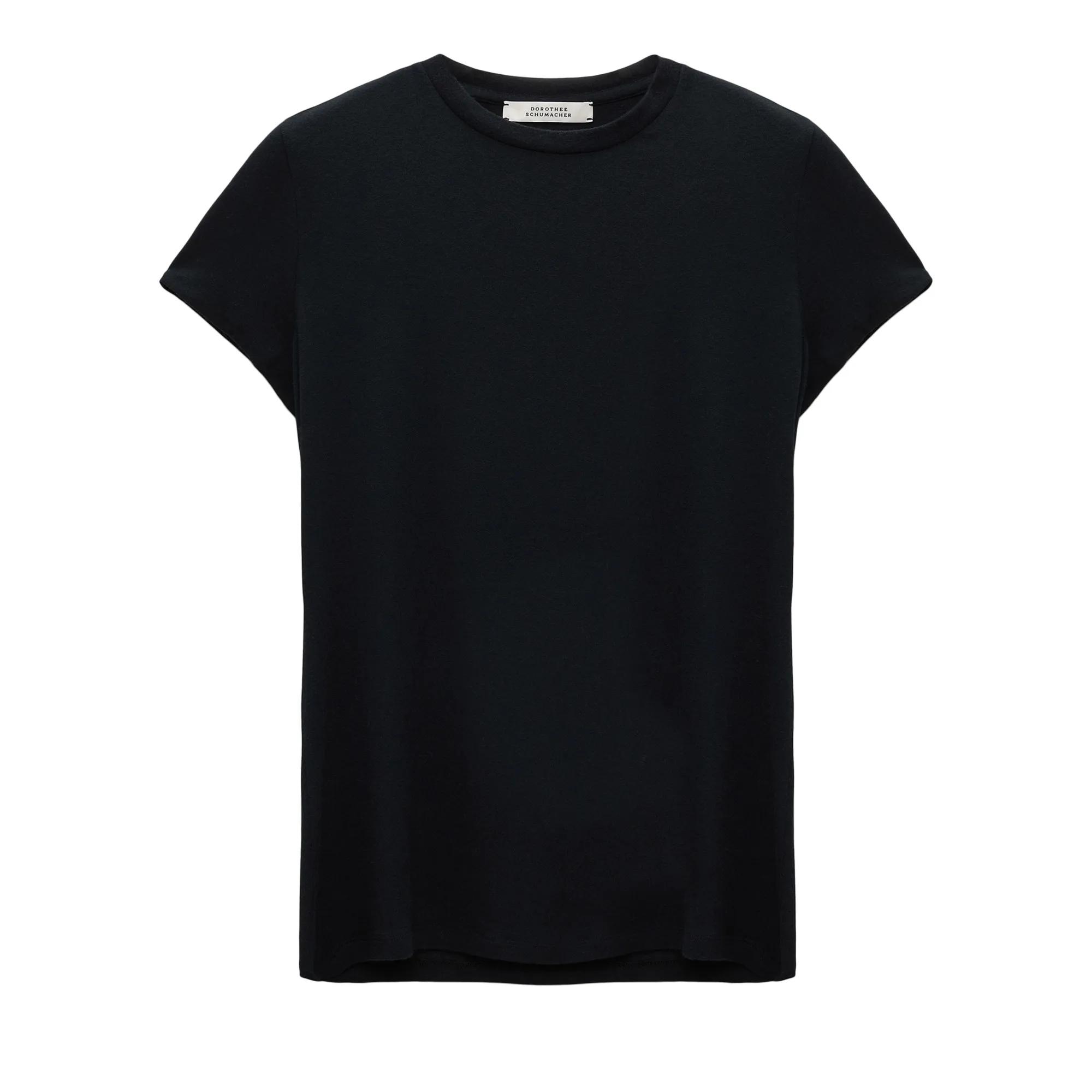 Thumbnail - Dorothee Schumacher - CHIC COMFORT shirt - Größe 40 - schwarz