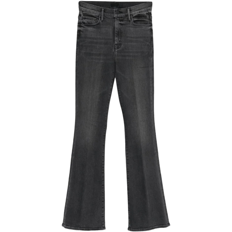 Mother Jeans mit geradem Bein Jeans Grey grau