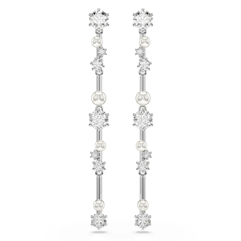 Swarovski Creolen Conste Ohrringe Silber