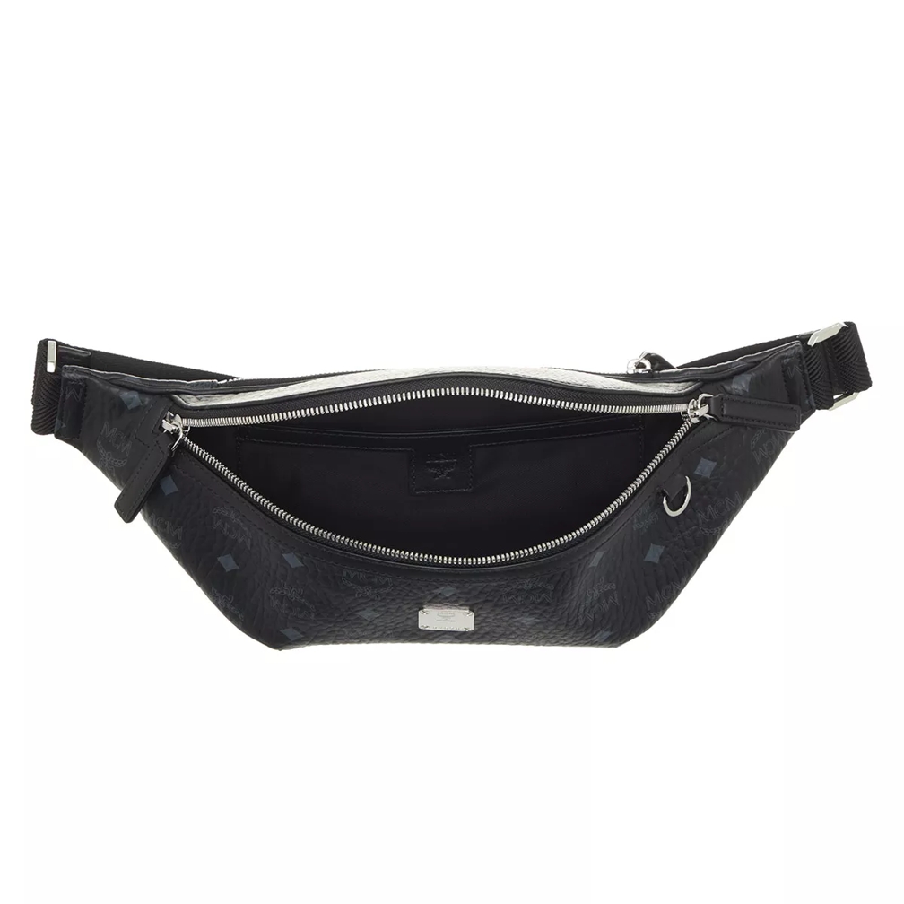 MCM Fursten Belt Bag Medium Black Sac de ceinture