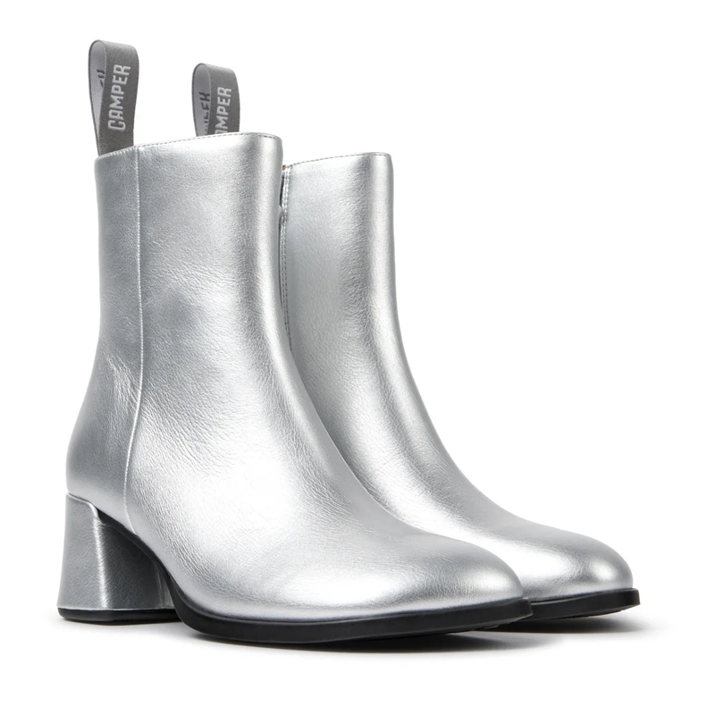 Camper Stiefel Stiefeletten Kora- Zertifikat der Leather Workin mittel-grau(Image 2)