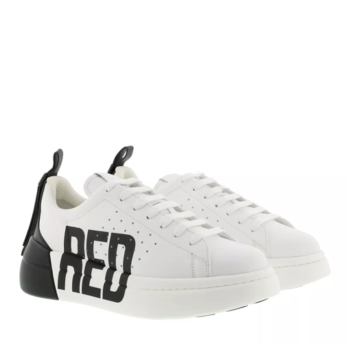 Red Valentino Sneaker White Black scarpa da ginnastica bassa