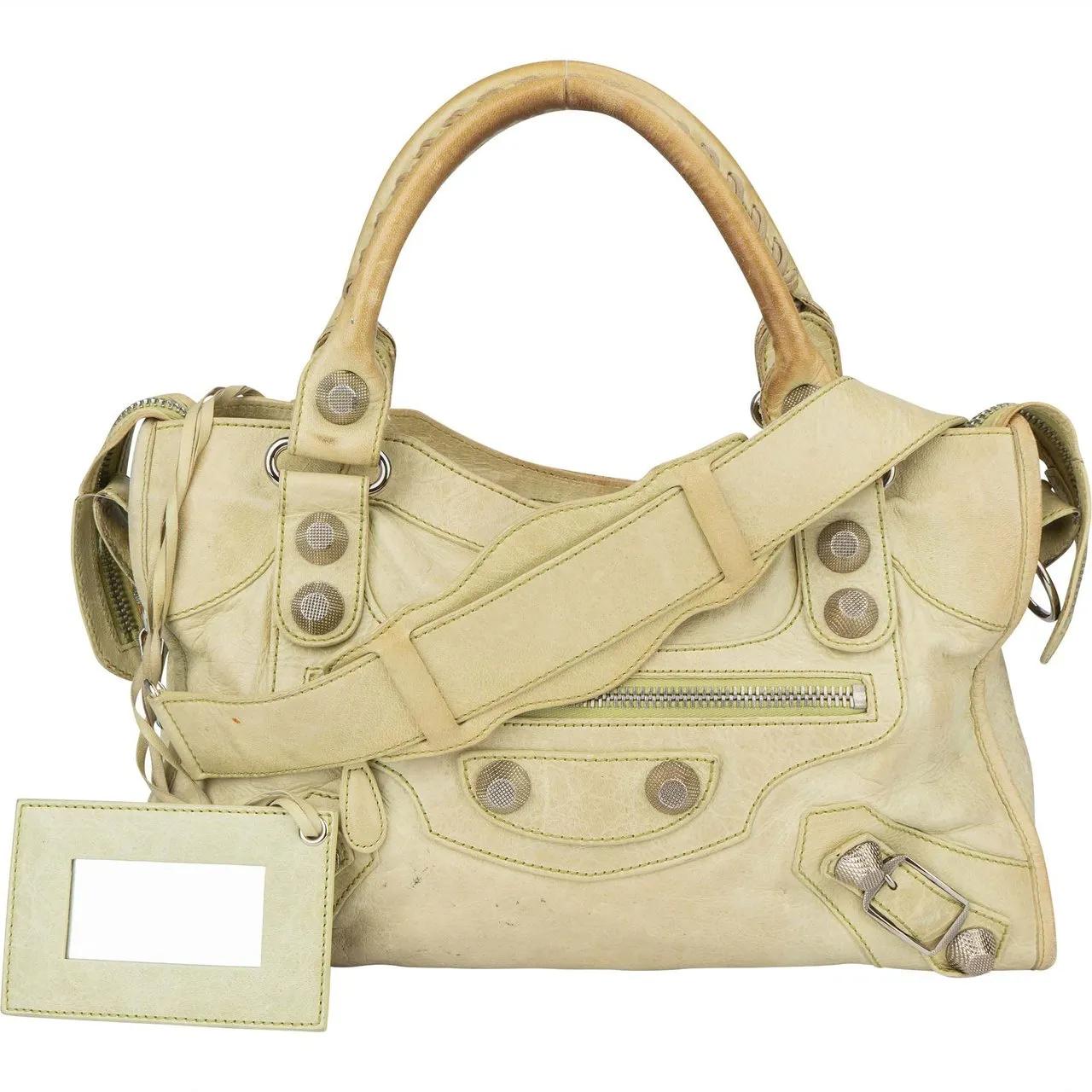 Balenciaga Crossbody Bags - Balenciaga Leather City Handbag - Gr. unisize - in Bunt - für Damen