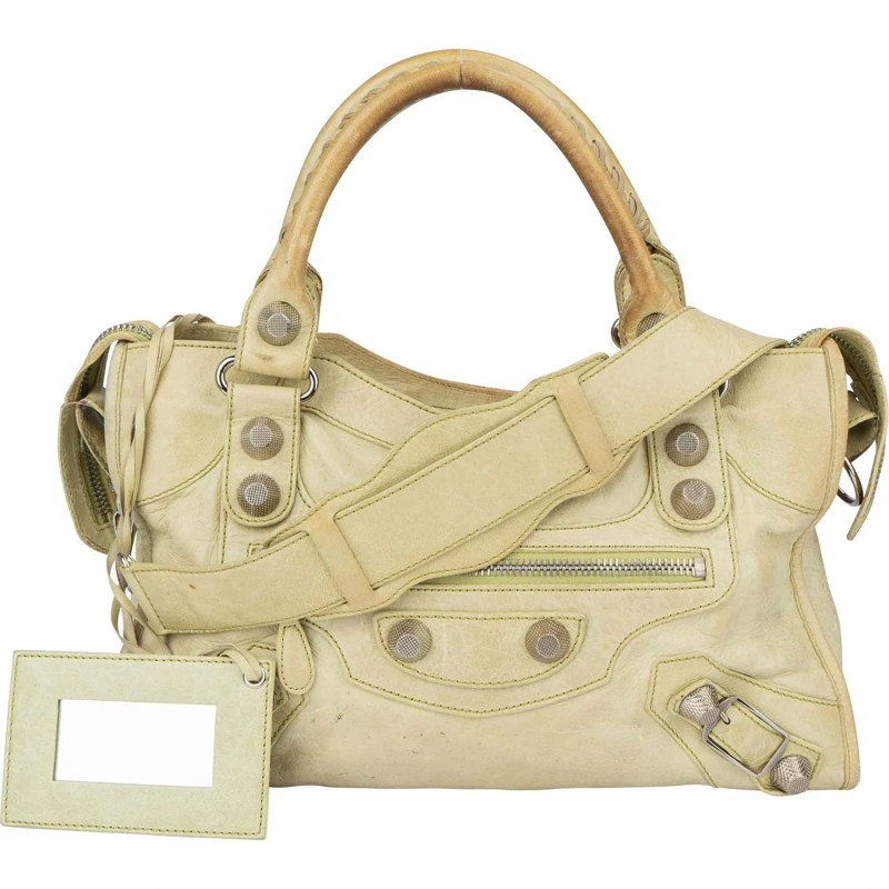 Balenciaga Schultertasche Balenciaga Leather City Handbag mehrfarbig