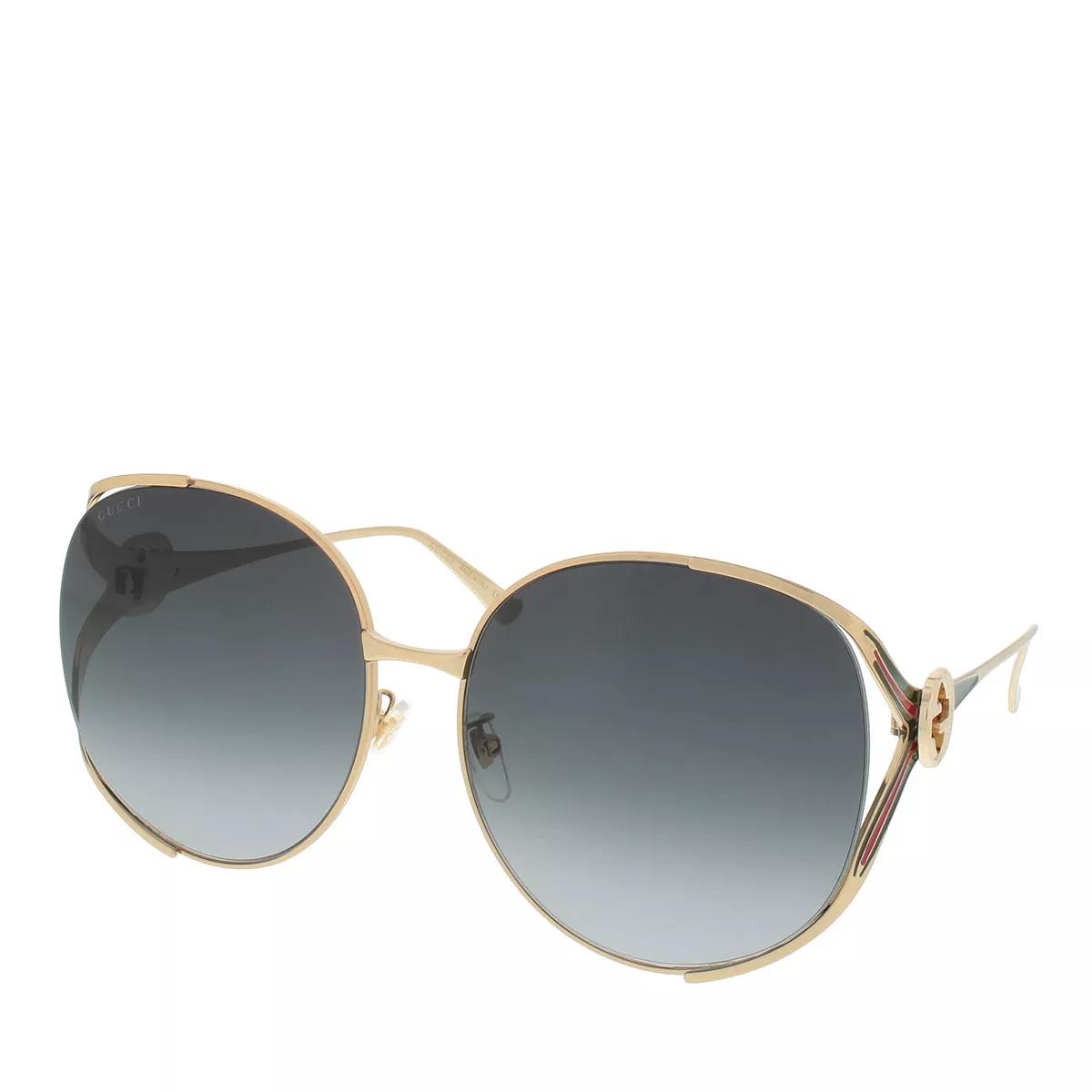 Gucci Sonnenbrille - GG0225S 63 - Gr. unisize - in Gold - für Damen