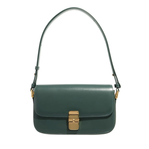 A.P.C. PXBMW-F61615 Kaf Dark Green Schultertasche