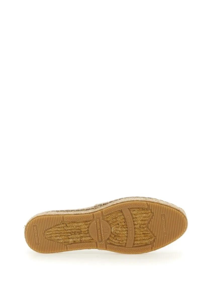 Thumbnail - Classic Slip-On Espadrilles With Logo Detail - Gr. 41 (EU) - in Braun
