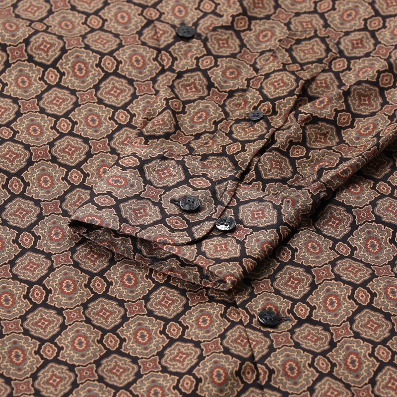 Etro Hemd Regular-Fit Hemd braun(Image 5)