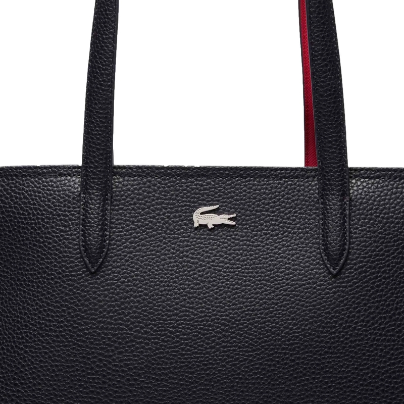 Lacoste Tote Anna Petit Piqué Zipped Shopping Bag dunkel-blau(Image 5)