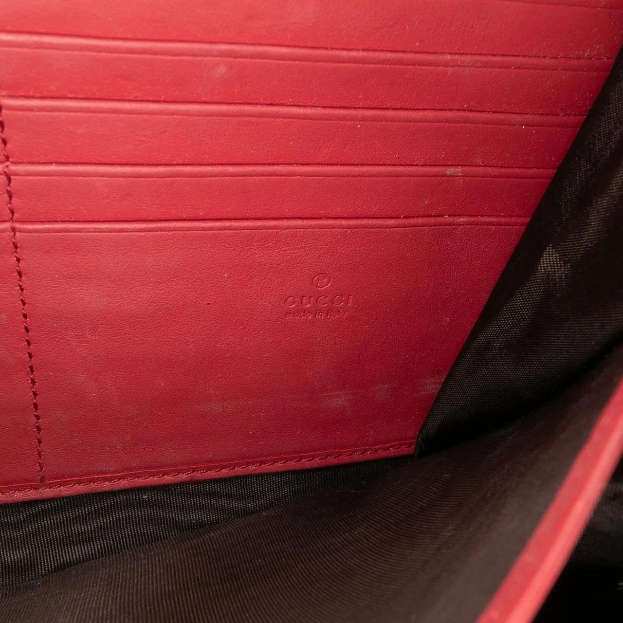 Thumbnail - Gucci Hobo Bags - GG Supreme Dionysus Chain Wallet - Gr. unisize - in Braun - für Damen