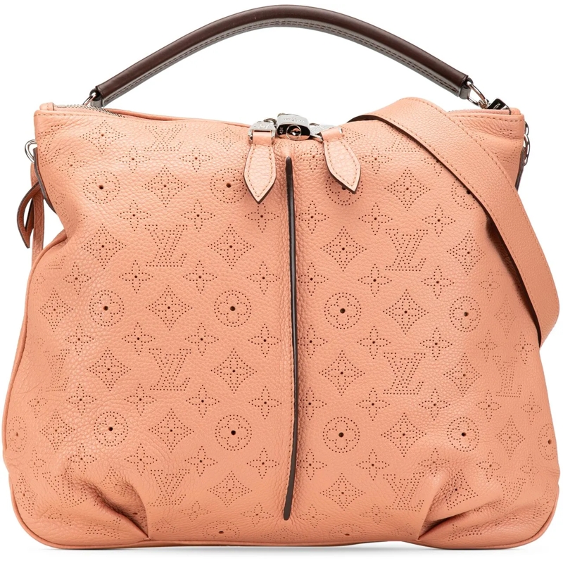 Louis Vuitton Sac à bandoulière Monogram Mahina Selene PM rose