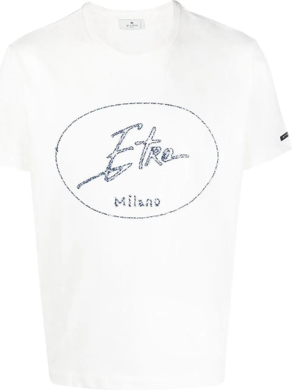 Etro - T-shirts and Polos White White - Größe XL - weiß