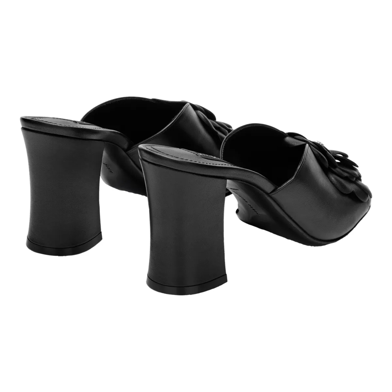 Philipp Plein Pumps Diese Plateau-Sandalen aus Leder sind eine Hommage schwarz(Image 4)