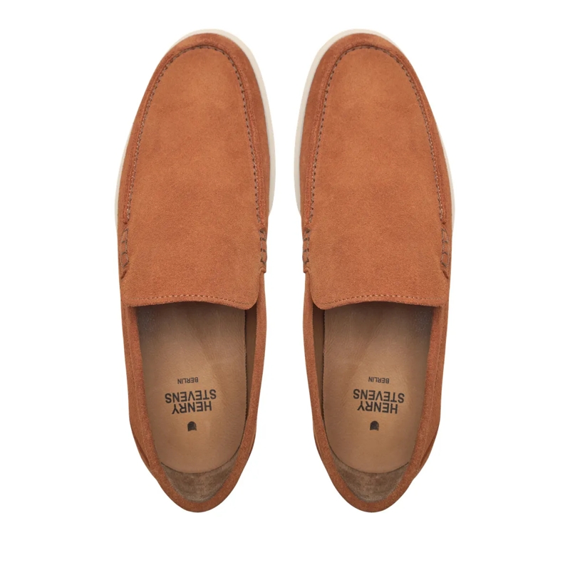Henry Stevens Mocassin Loafer Elia L1 mittel-braun(Image 4)
