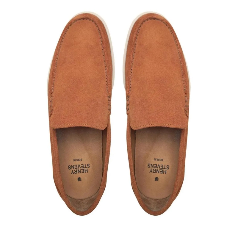 Henry Stevens Mocassin Loafer Elia L1 mittel-braun(Image 4)
