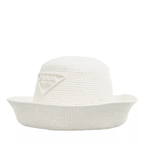 Prada Classic Hat White Glockenhut