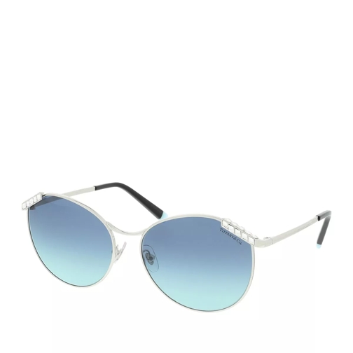 Tiffany & Co. 0TF3073B 60019S Woman Sunglasses Motifs Silver Solglasögon