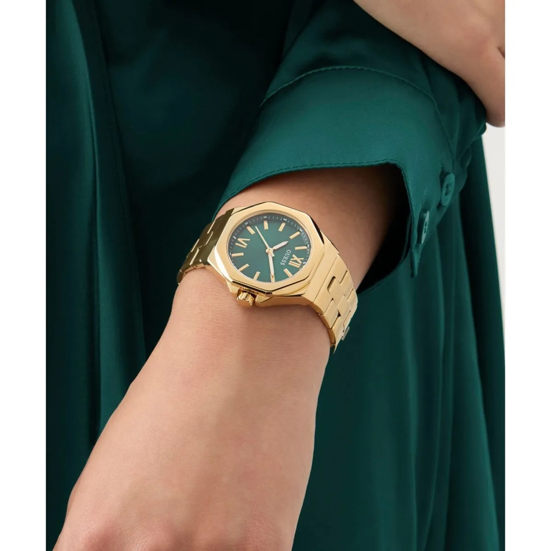 Guess Quarzuhr Quarz-Analoguhr Empress gold(Image 5)