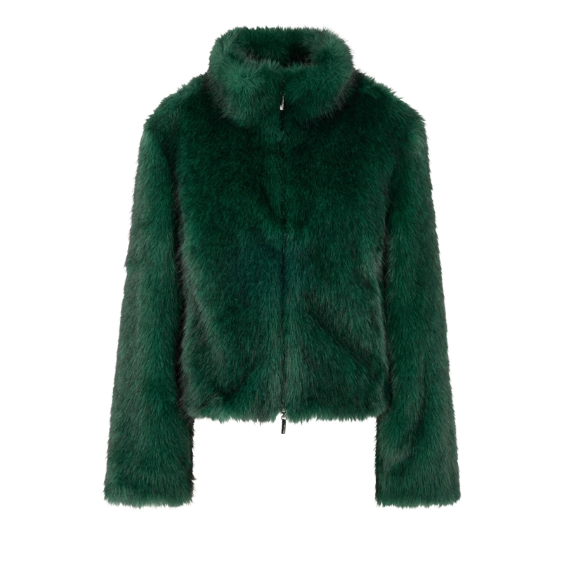 Marc Cain Overgangsjas Outdoor-Jacke dark jade green