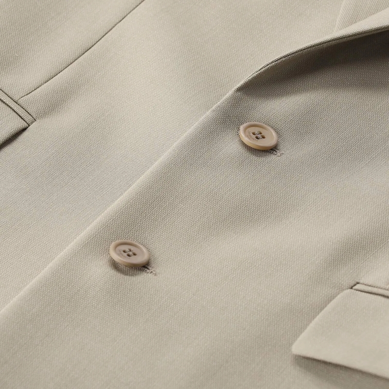 Saint Laurent Blazer Oversized Blazer beige(Image 4)