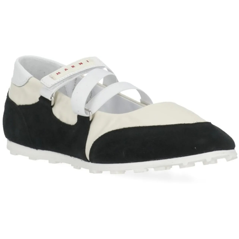 Marni Ballerinas Flat Shoes Ivory weiß(Image 2)