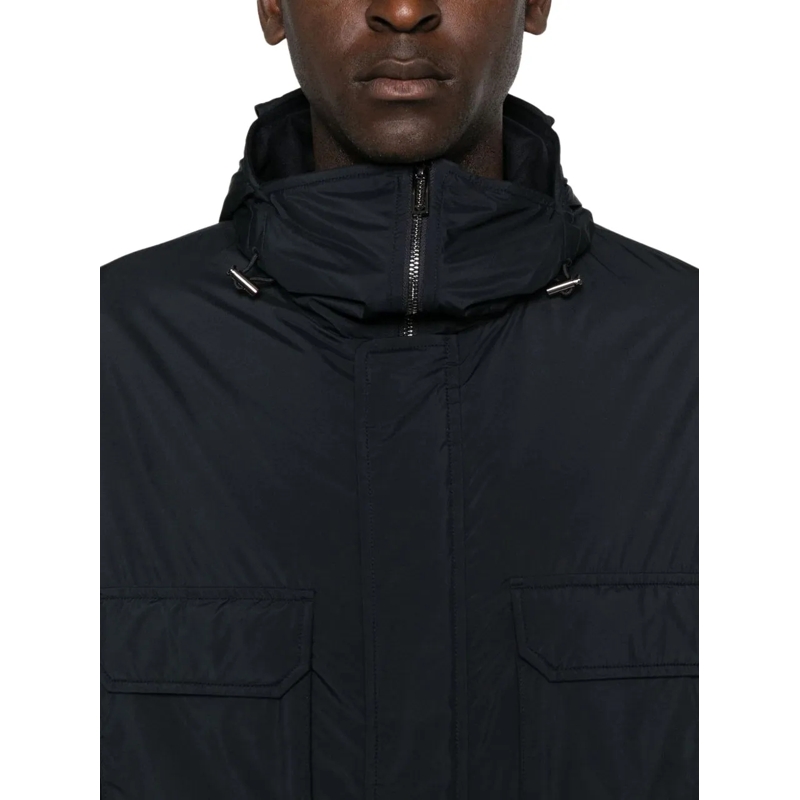 Emporio Armani Parka Coats Blue blau