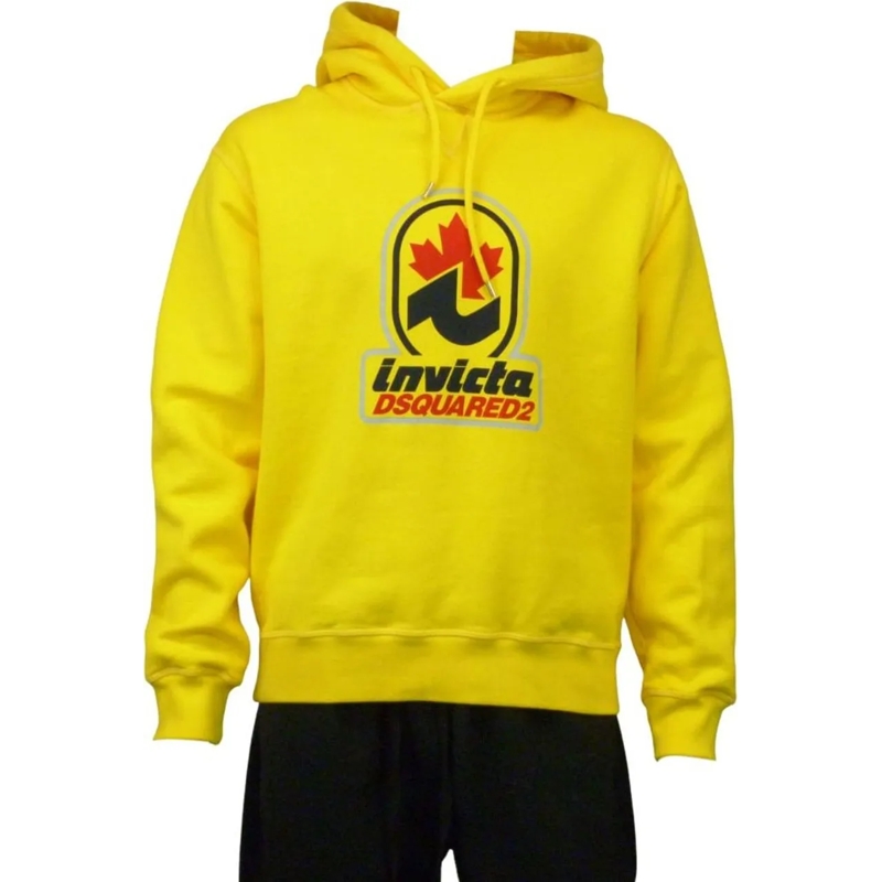 Dsquared2  Felpa DSQUARED2 X INVICTA gelb