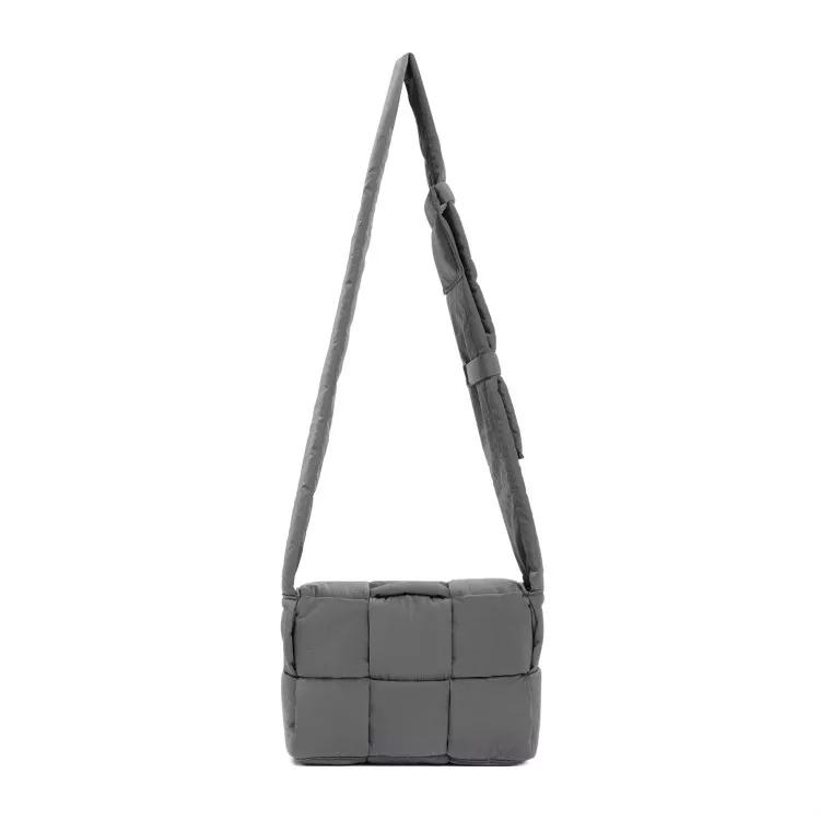 Bottega Veneta Shopper - Small Tech Cassette Light Graphite Polyamide Shoul - Gr. unisize - in Grau - für Damen