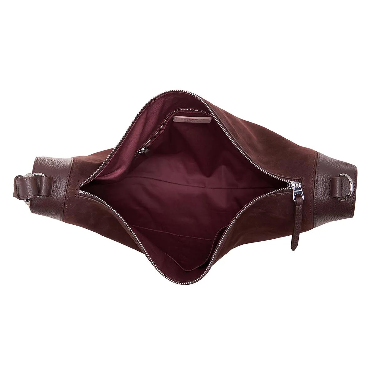 Thumbnail - Coccinelle Crossbody Bags - Coccinelleelinor Suede Bi - Gr. unisize - in Braun - für Damen