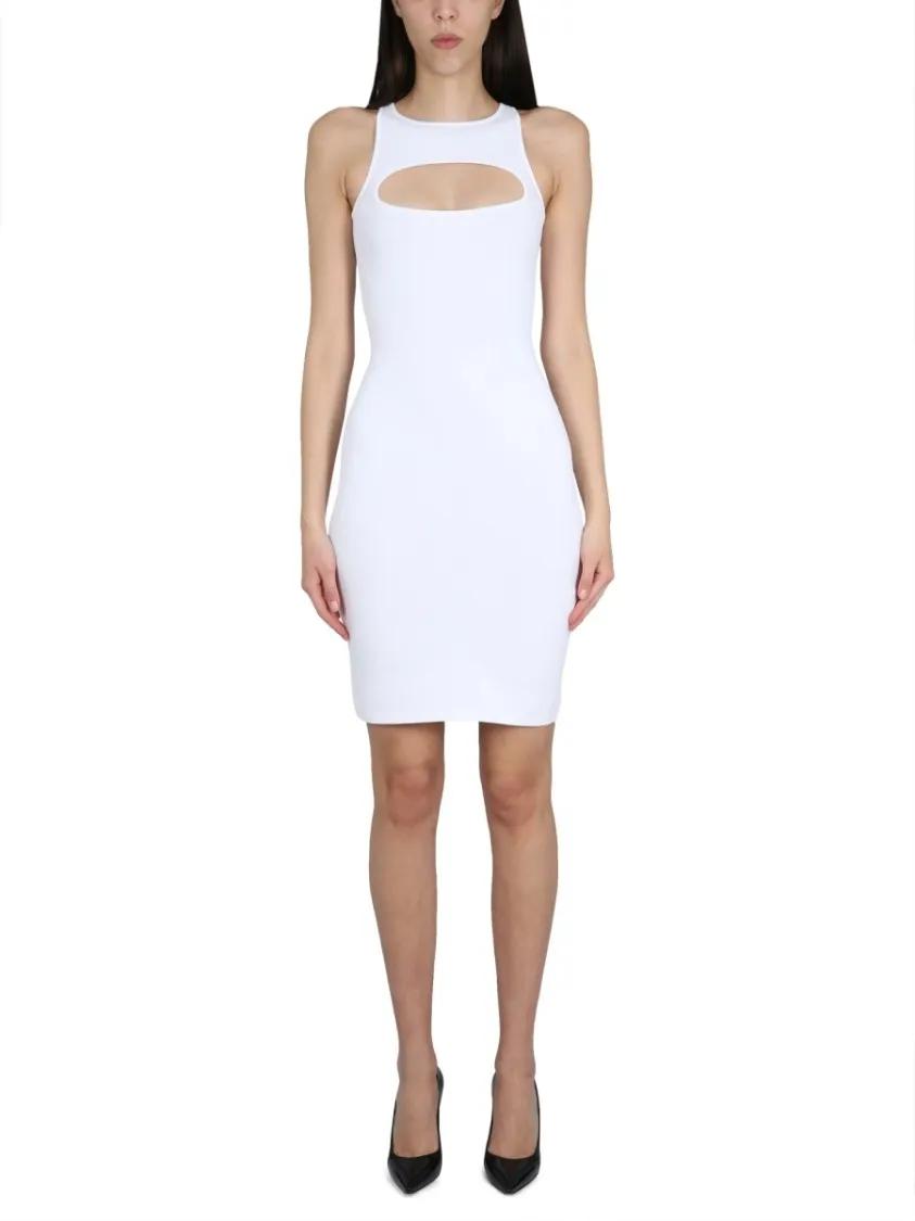 Thumbnail - Dsquared2 - Dress Cut Out - Größe XS - weiß