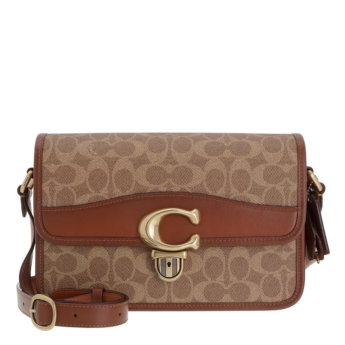 Coach signature hotsell crossbody bag