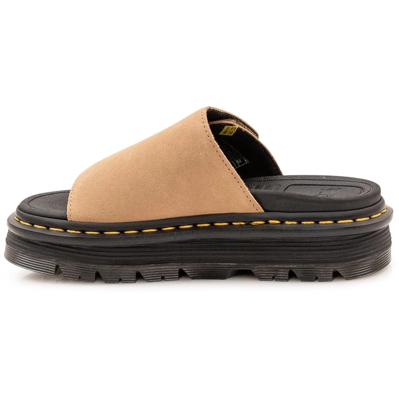 Dr. Martens Slides Sandali Zebzag a Fascia beige(Image 4)