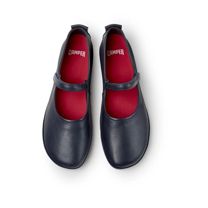 Camper Ballerinas Unser Right ist seit 2005 ein Alltagsheld, der Fle dunkel-blau(Image 5)