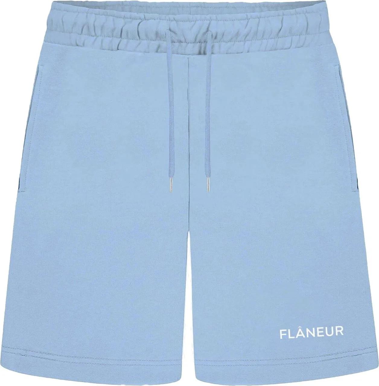 Thumbnail - Flâneur - Logo Shorts  Light Blue - Größe M - blue