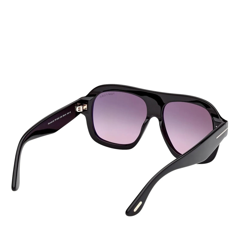 Tom Ford Sonnenbrille RHONDA-02 Shiny Black(Image 6)
