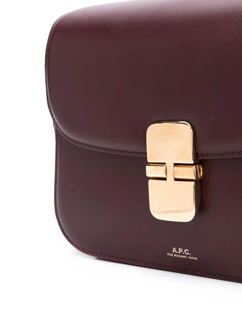 A.P.C. Hobo bags Sac Grace Small in rood