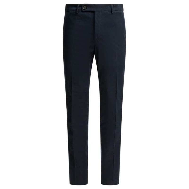 Incotex Pantalon de costume Slim Fit Stretch Cotton Pants Black