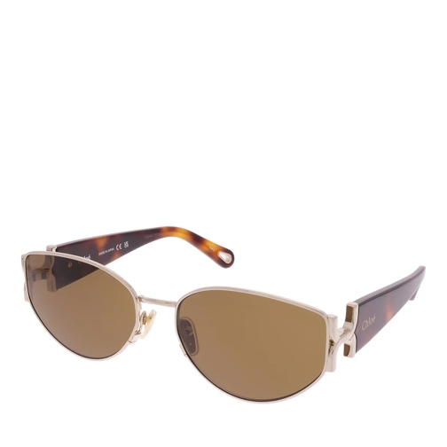 Chloé Sonnenbrille CH0260S-002 Gold-Havana-Brown