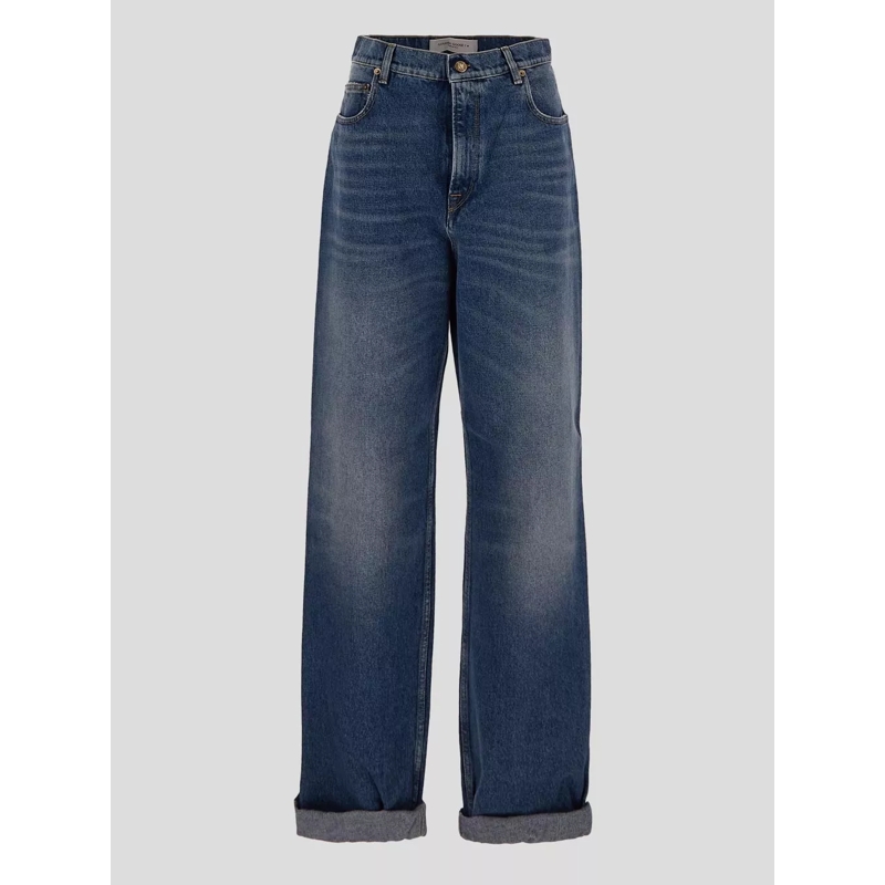 Golden Goose Jeans Medium Wash High-Waisted Jeans Blue