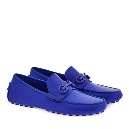 Salvatore Ferragamo Low-Top Sneaker Grazioso Gancini Logo Loafers blau