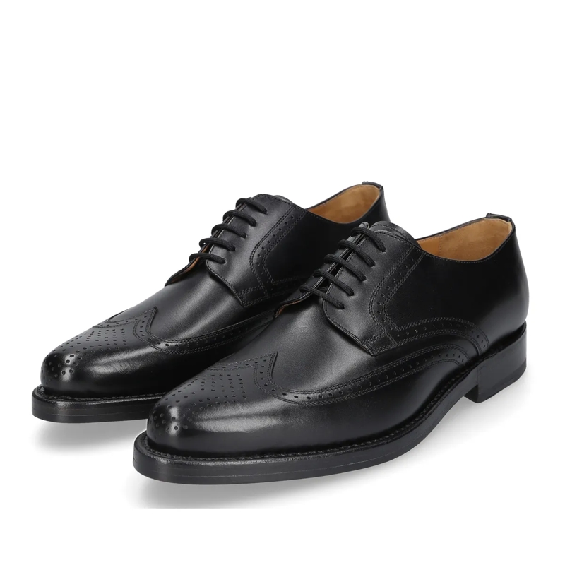 Heinrich Dinkelacker Schnürschuhe Schnürer Milano Full-Brogue BC schwarz(Image 2)