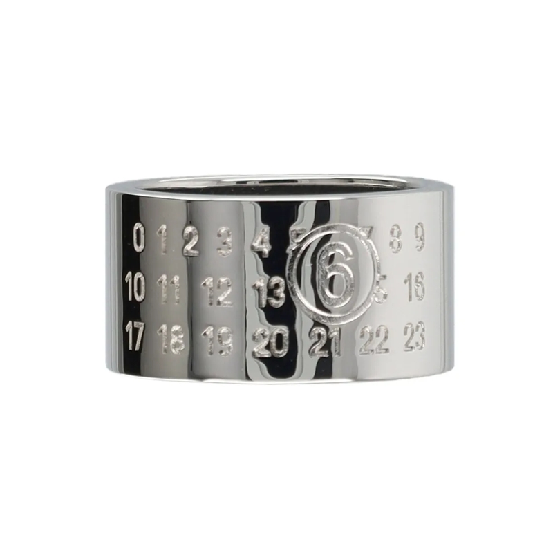 MM6 Maison Margiela Ring Mm6 Numeric Wide Ring Not Applicable