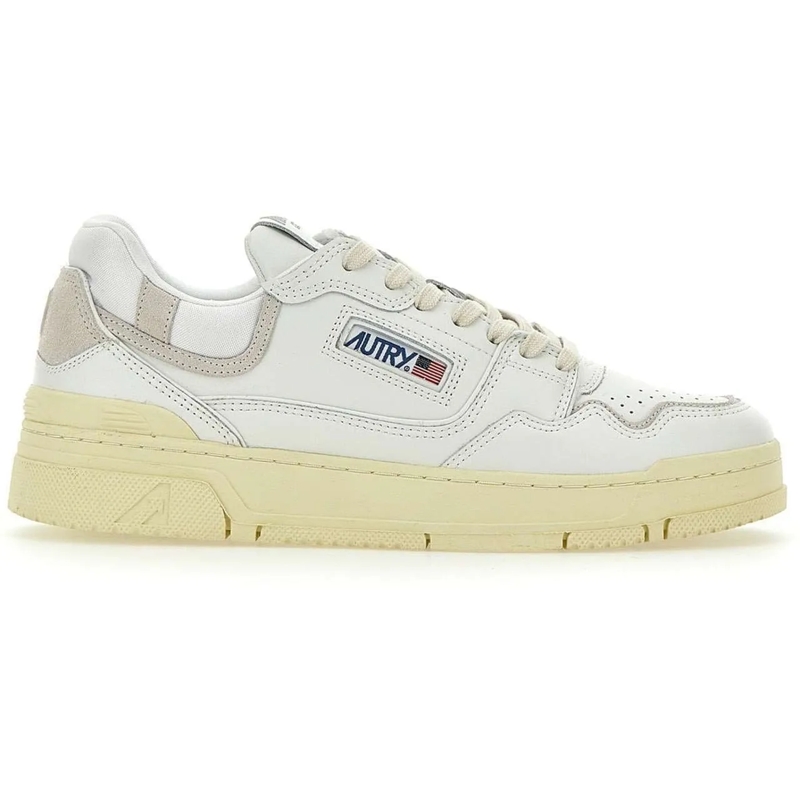 Autry International Lage-top sneaker Clc Low Man Sneakers White